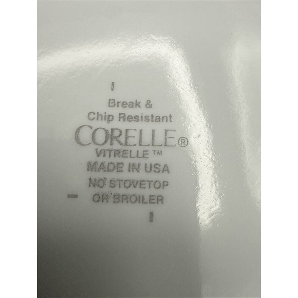 Set Of Corelle Vitrelle City Block 4 Cereal Bowls, 4 Dinner & 3Salad Plates - Picture 6 of 9